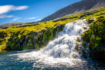 Flow of water