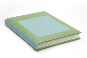 Books on white background (banner)