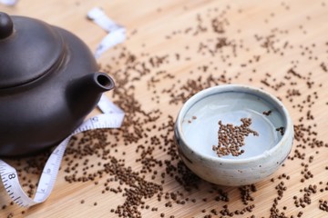 Perilla frutescens seed with tea