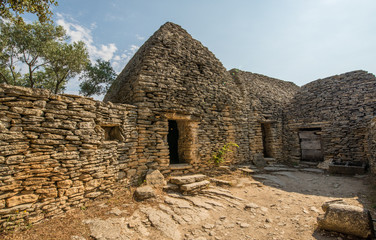 Historic village des Bories near Gordes, Provence region of France