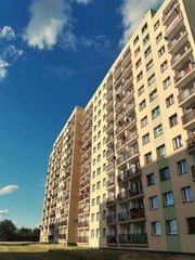 Neubau in polnischer Stadt Zabrze