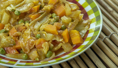 Mixed vegetable Sabzi
