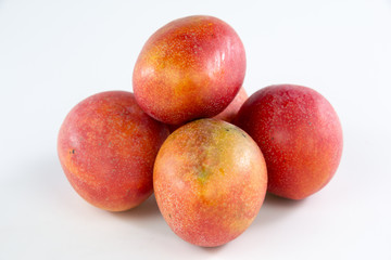 mango fruit isolated on white background
