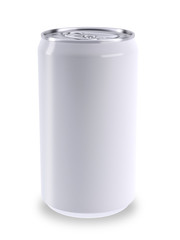 canette blanche packaging blanc