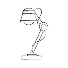 desk lamp icon bulb light energy ilumination