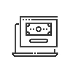 Technical payroll icon