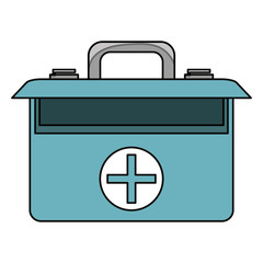 First aid suitcase