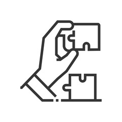 Permanent recruitment icon