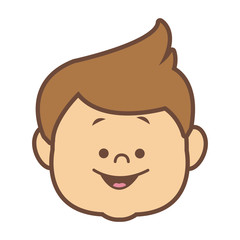 portrait boy grandson person image