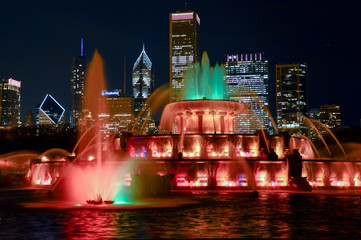 Fototapeta na wymiar View of the city of Chicago