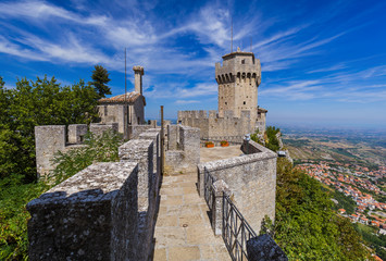 Castle of San Marino - Italy