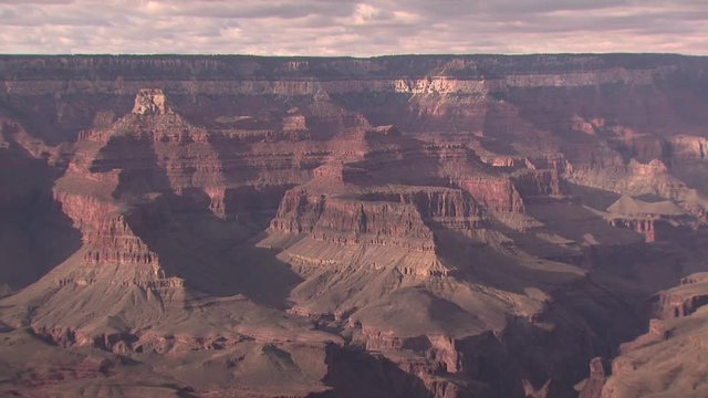 Panoramic View of the Rim Of the Grand Canyon 