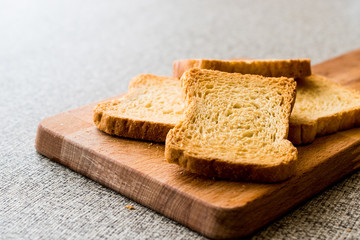 Baby Bread with Vitamin / Fried Toast bread.