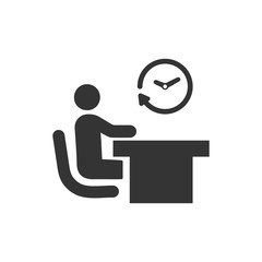 Office Working Icon