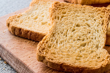 Baby Bread with Vitamin / Fried Toast bread.