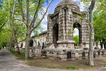 Obraz premium Kerepesi - historic cemetery in Budapest, Hungary