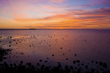 la paz baja california sur sunset, MEXICO