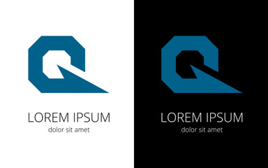 Letter Q for name company