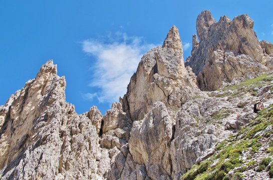 Felsen, Cadini-Gruppe, Dolomiten