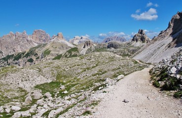Sextener Dolomiten, Wanderweg