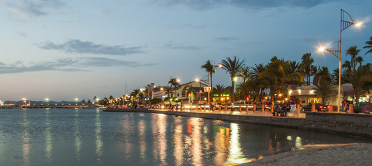LA PAZ MALECON, BAJA CALIFRONIA SUR. MEXICO