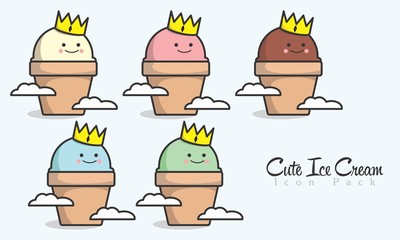 Cute Ice Cream © GBW