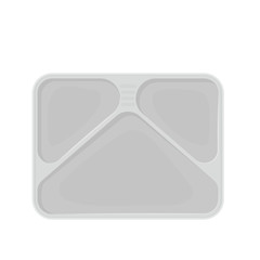 empty tv dinner tray