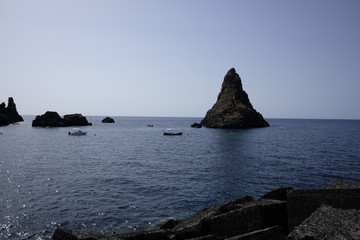 the shelters of acitrezza