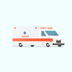 ambulance car vector illustration