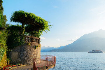 Lake Como, Italy at sunset