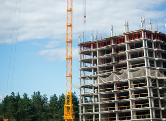unfinished multi-storey building