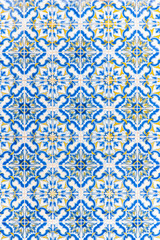 Azulejos, Portugal, detail, blue color
