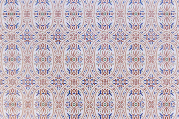 Azulejos, Portugal, detail, pastel cameo
