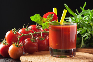 Bloody mary cocktail