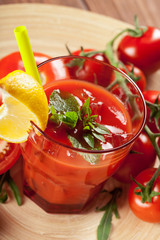 Bloody mary cocktail