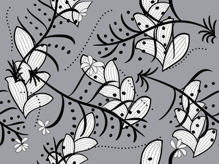 seamless pattern in retro style