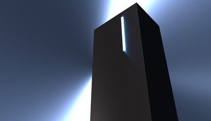 Data center intelligence artificielle 2023 ia, artificial intelligence super ordinateur  et big data. data mind ordinateur quantique AI computer