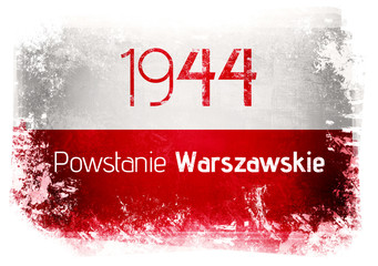 Fototapeta Rocznica 1944 / Powstanie w Getcie Warszawskim obraz