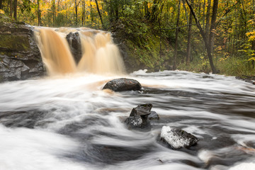 Root Beer Falls near Wakefiled Michigan