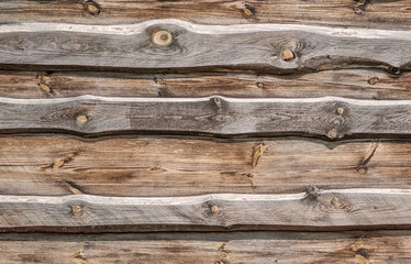 Old grunge weathered plank wood raft texture background