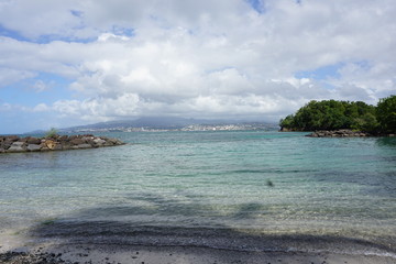 mer Martinique nuages