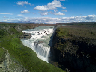 Fototapeta na wymiar Gullfoss Waterfall