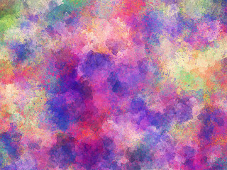 Fototapeta na wymiar Abstract colorful watercolor for background.