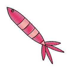 Fishing hook isolated