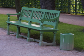 Bench in the park