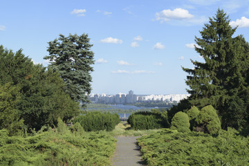 Botanical landscape of Kiev