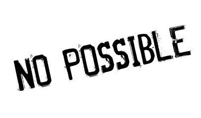 No Possible rubber stamp. Grunge design with dust scratches. Effects can be easily removed for a clean, crisp look. Color is easily changed.