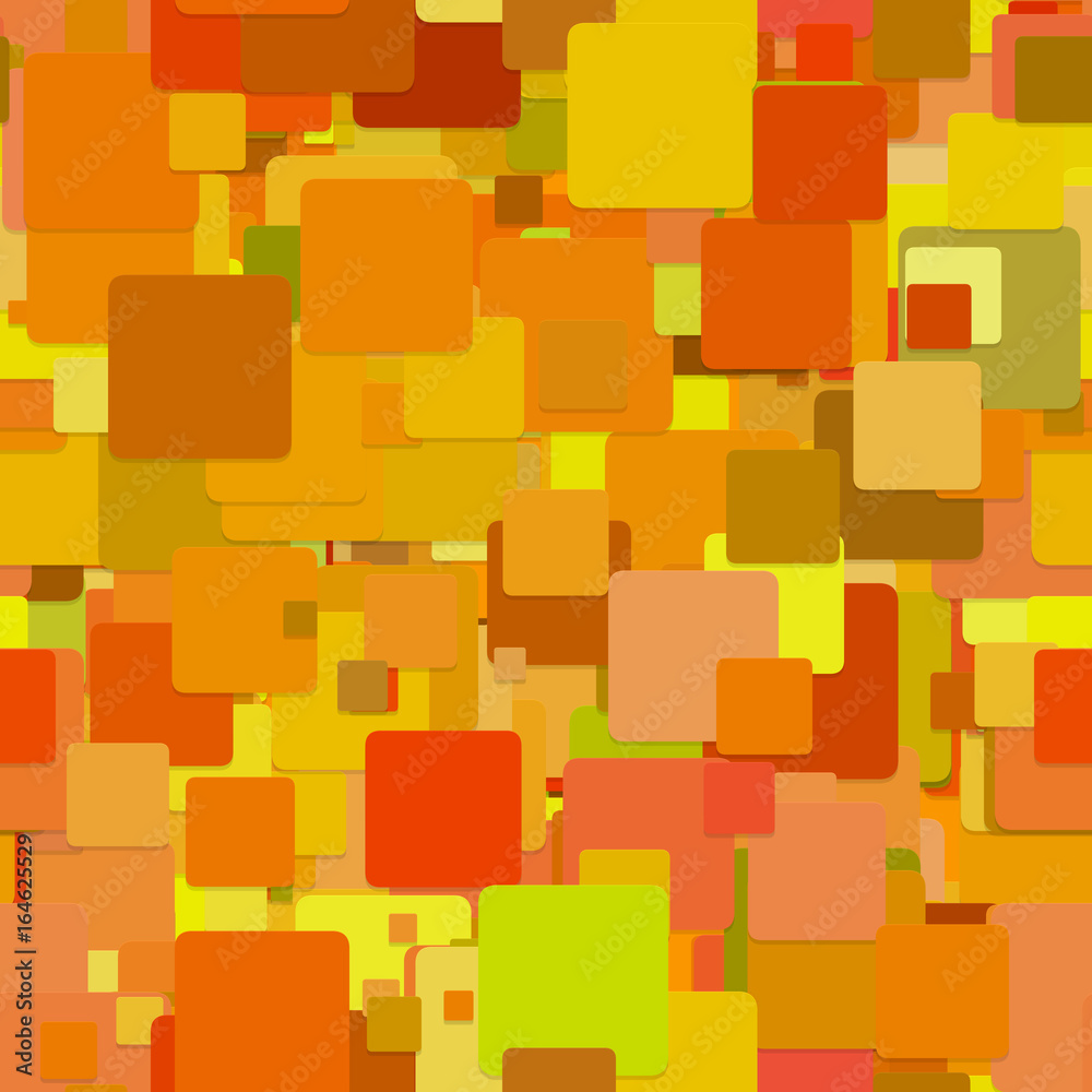 Poster seamless square pattern background - vector graphic design from squares with shadow effect