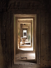 Fototapeta na wymiar Temple au Cambodge