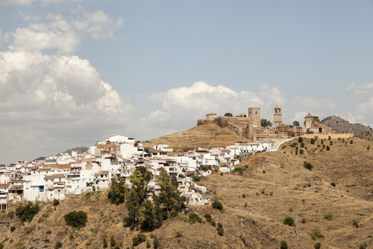 Andalusian village Alora, province of Malaga, Spain